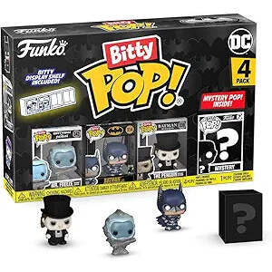 Batman 85Th Anniversary Mr. Freeze Funko Bitty Pop! Mini-Figure 4-Pack
