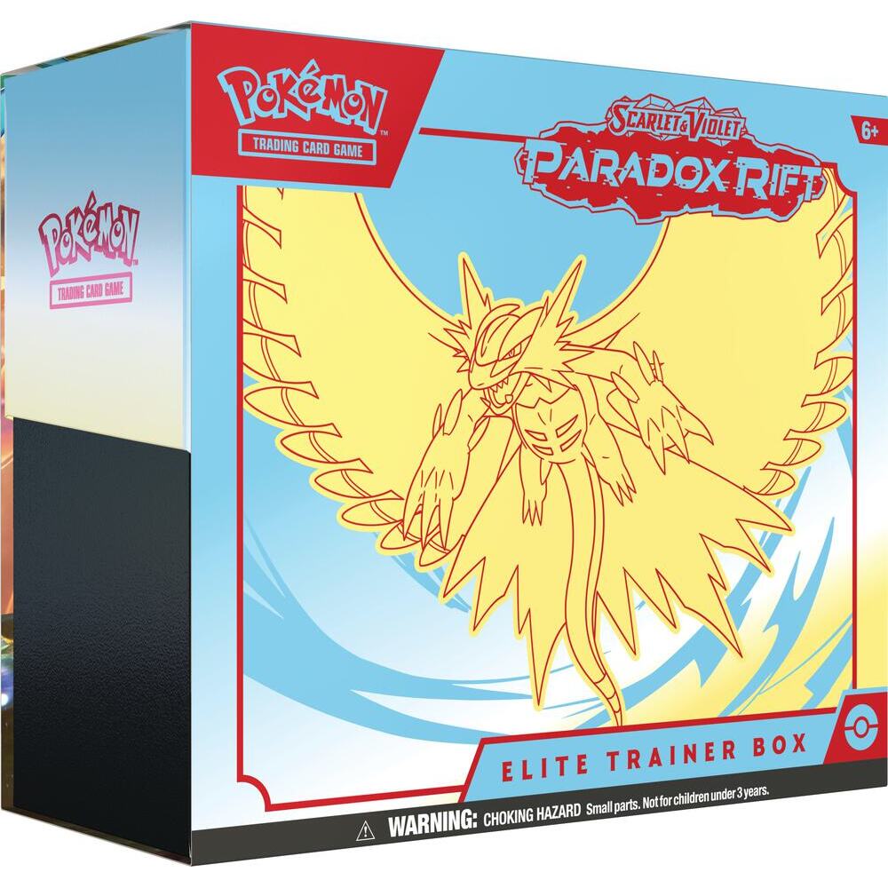 Pokemon Paradox Rift Elite Trainer Box [Roaring Moon] - Sv04: Paradox Rift