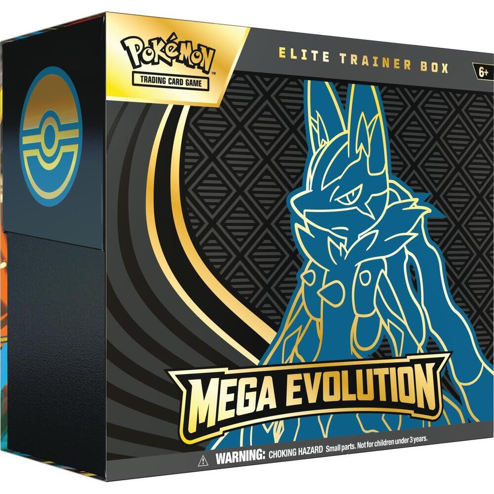 Pokemon Mega Evolution Elite Trainer Box [Mega Lucario] - Me01: Mega Evolution (Meg)