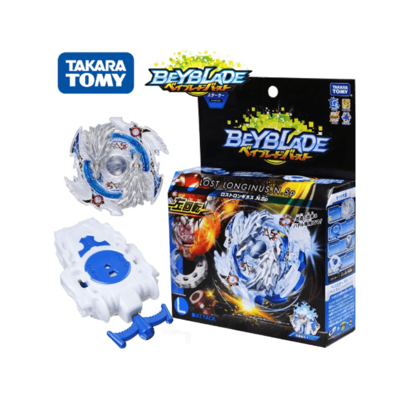 Takara Tomy Lost Longinus / Luinor .N.Sp Burst Beyblade Starter W/ Launcher B-66