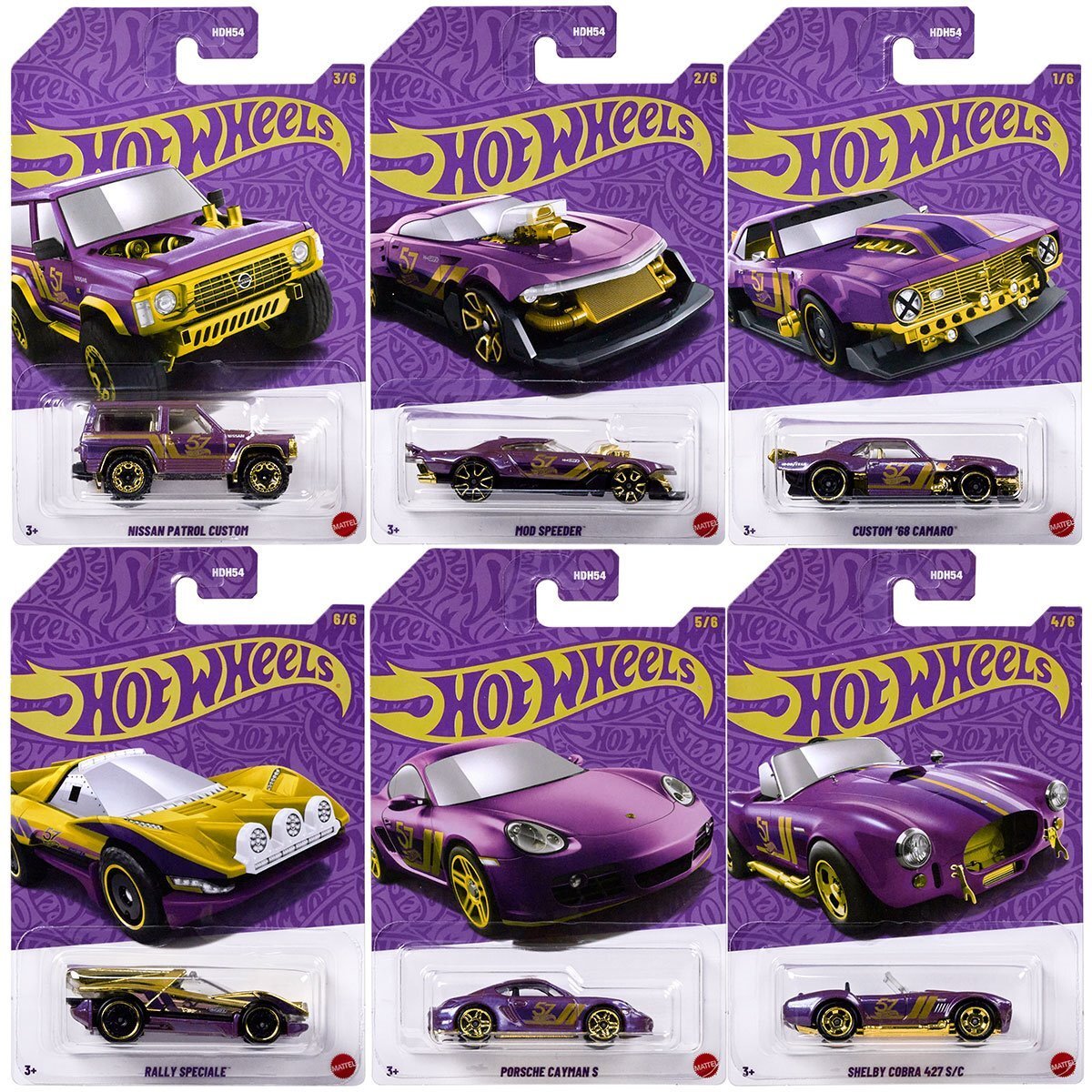 Hot Wheels Pearl And Chrome Vehicle 2025 Random