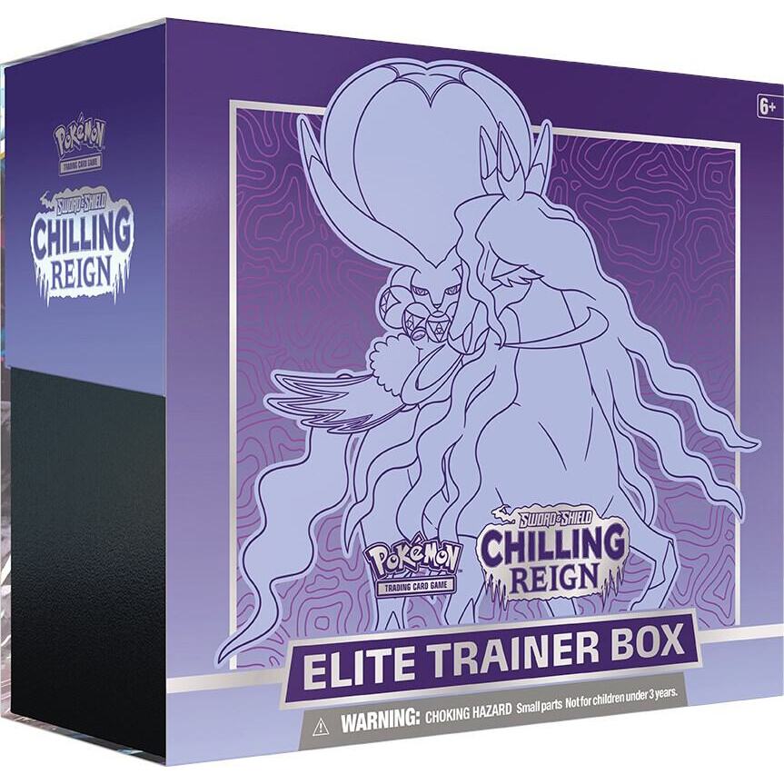 Pokemon Chilling Reign Elite Trainer Box [Shadow Rider Calyrex] - Swsh06: Chilling Reign