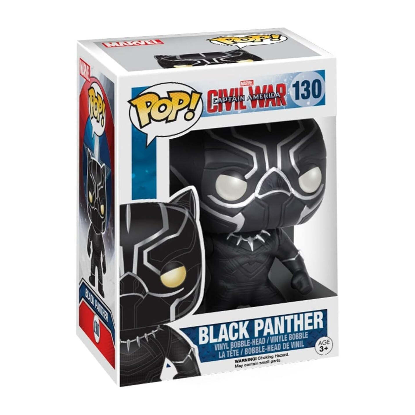 Captain America: Civil War Black Panther Funko Pop! Vinyl Figure #130