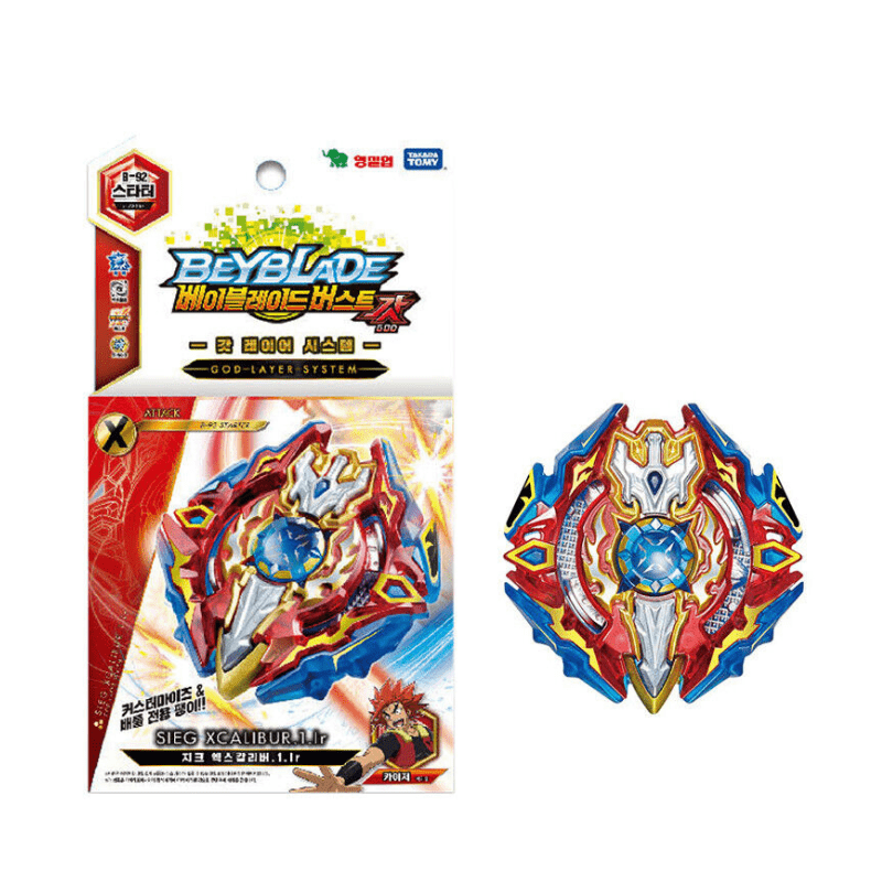Takara Tomy Beyblade Burst B-92 Starter Sieg Excalibur.1.Ir