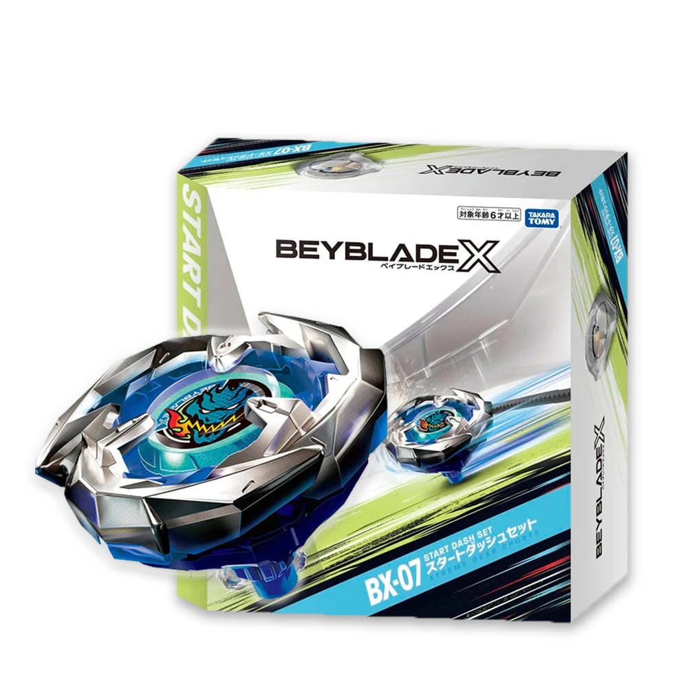 Takara Tomy Beyblade X Bx-07 Start Dash Set (All In One Entry Set)