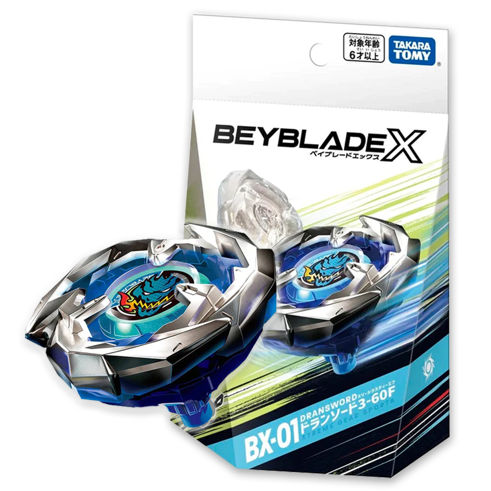 Takara Tomy Beyblade X Bx-01 Starter Dran Sword 3-60F