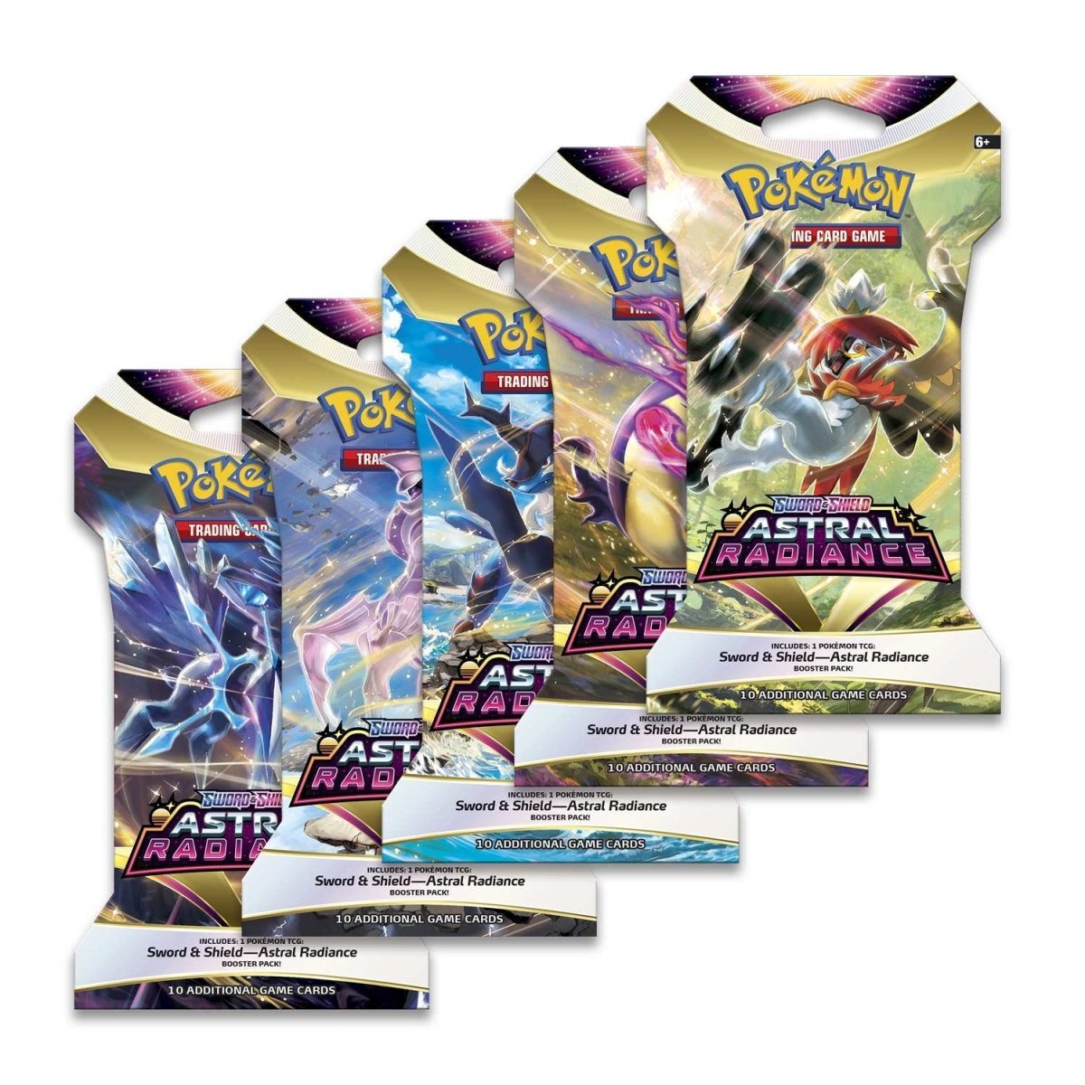 Pokemon Sword & Shield- Astral Radiance Sleeved Booster Pack