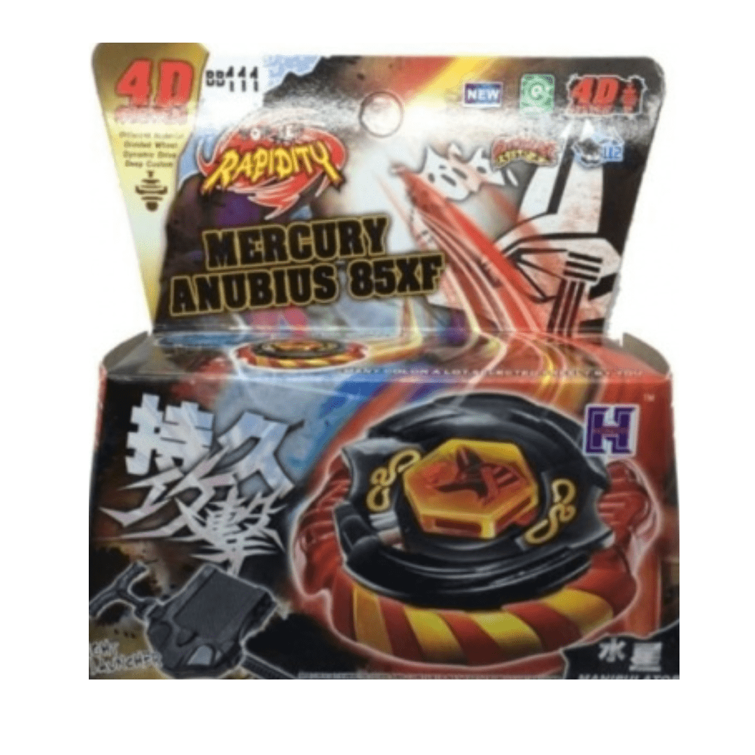 Mercury Anubius Red 85Xf Metal Fusion Nip W/ Launcher