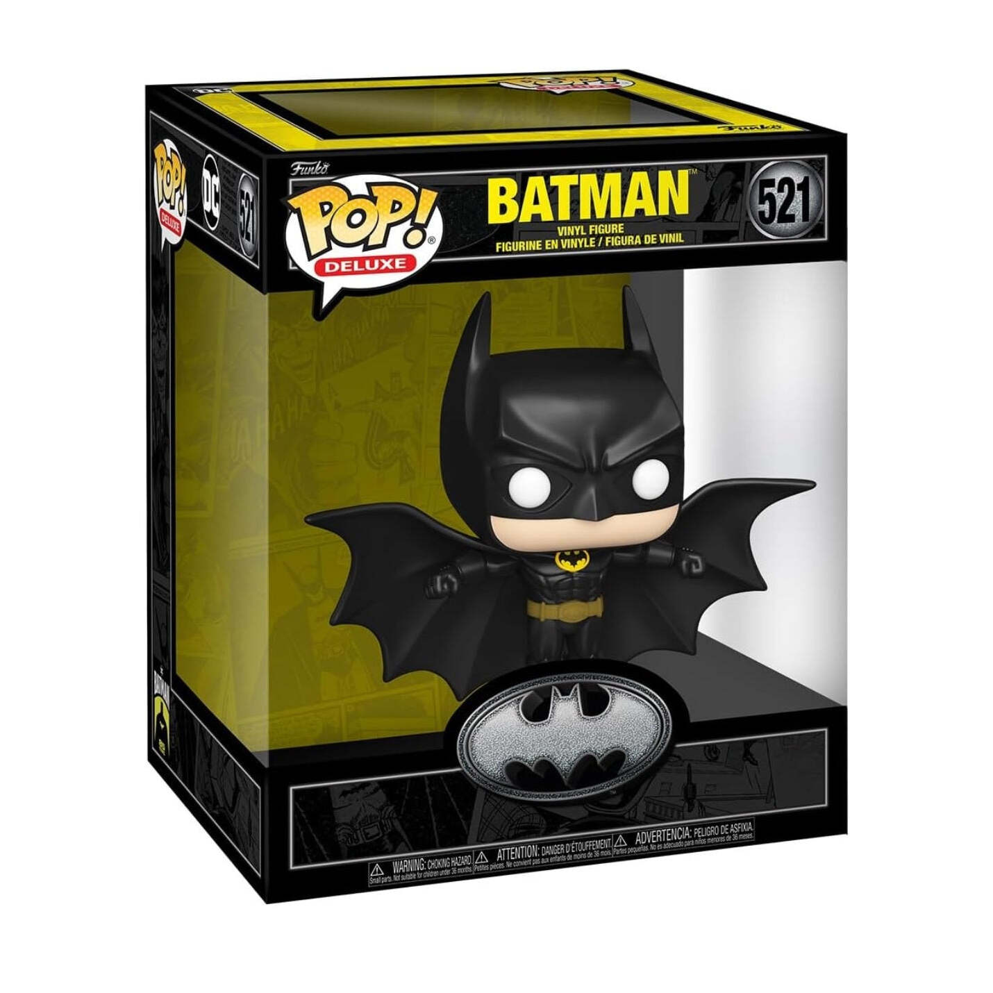 Batman 85Th Anniversary Batman Soaring Deluxe Funko Pop! Vinyl Figure #521