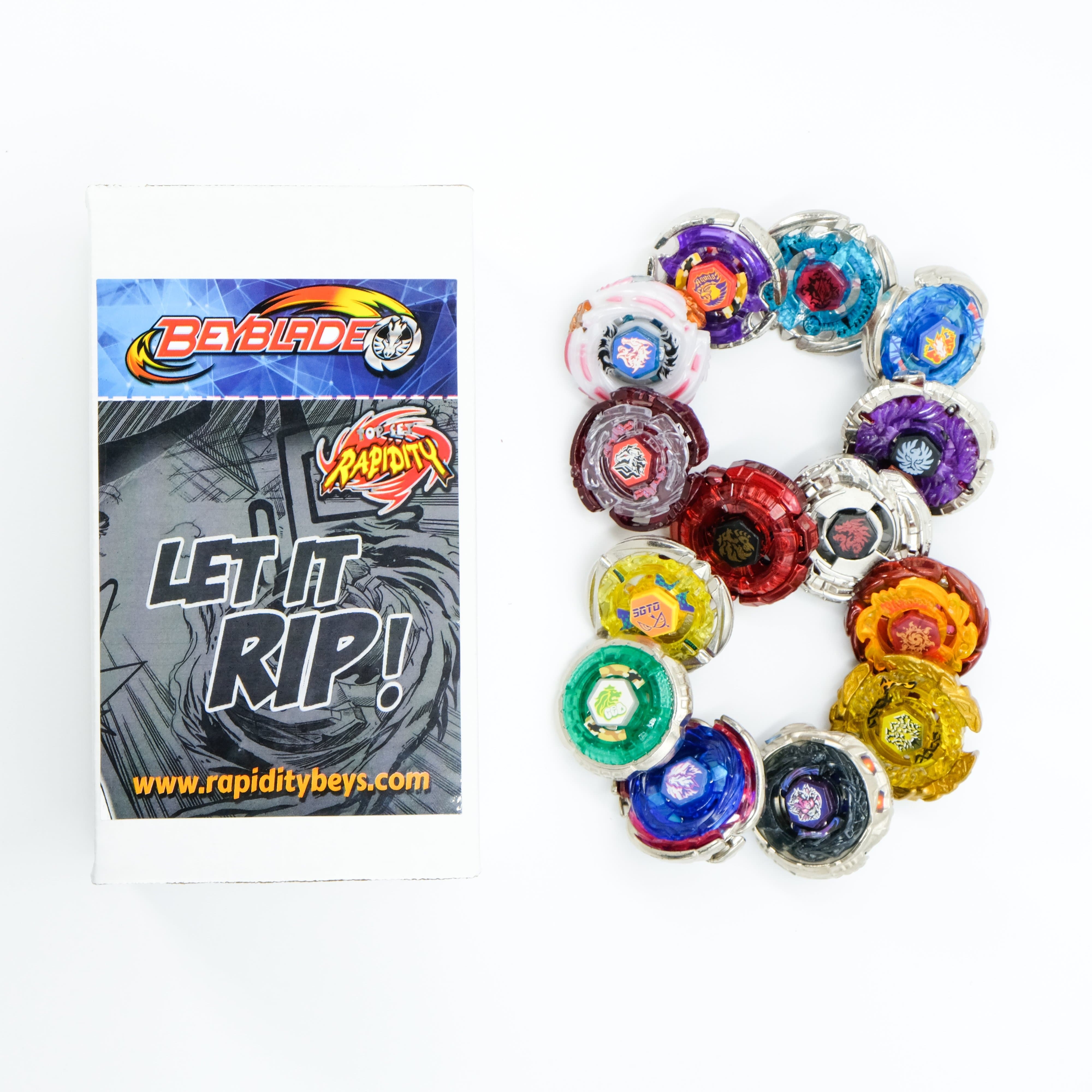 Premium Beyblade Random 8 Pack Party Collector Set