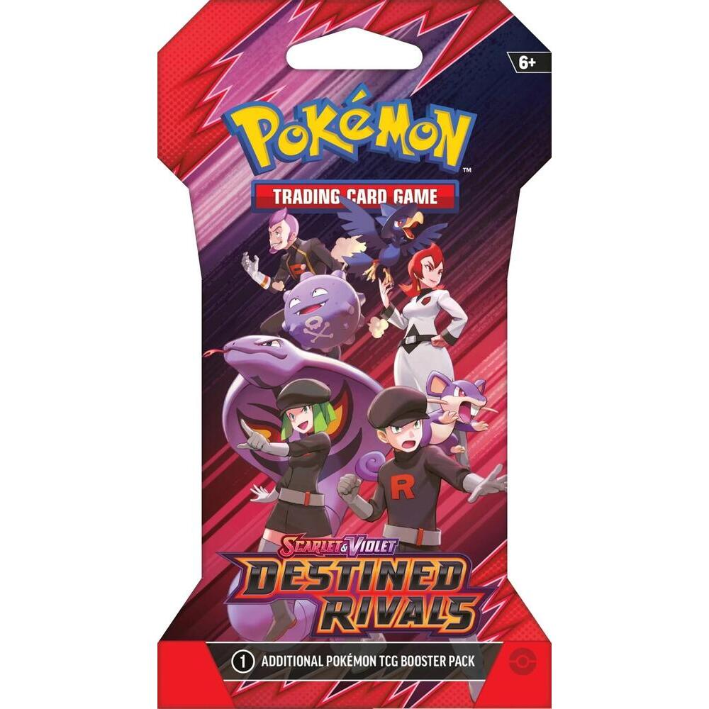 Pokemon Destined Rivals Sleeved Booster Pack - Sv10: Destined Rivals (Dri)