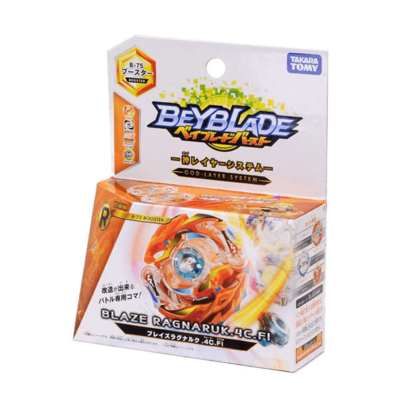 Takara Tomy Beyblade Burst B-75 Booster Blaze Ragnaruk.4C.Fl